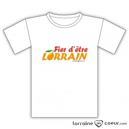 T-shirt Lorraine - Fier(e) d'être Lorrain(e)